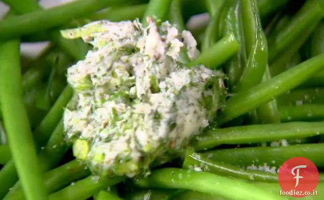 Fagiolini Verts con burro alle erbe