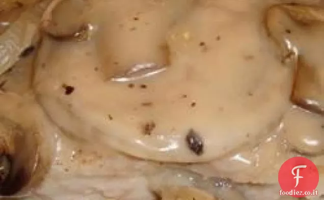 Braciole di maiale dorate più sane