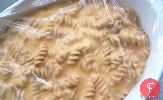 Mac e formaggio integrale con verdure