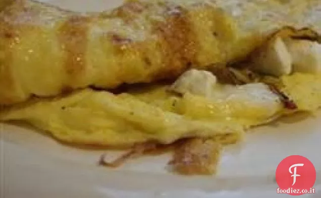 Omelette liscia e formaggio