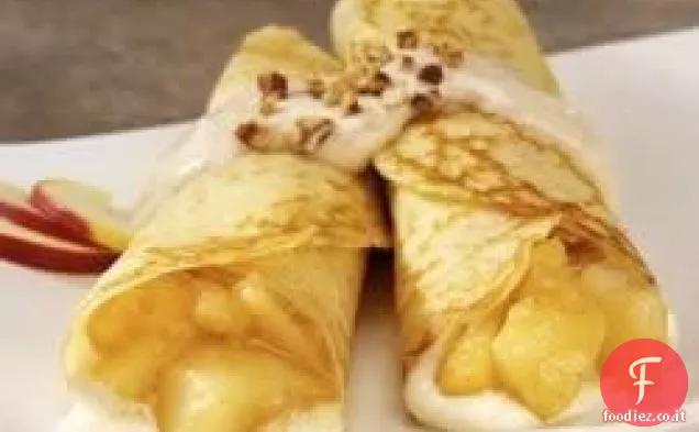 Crepes di mele