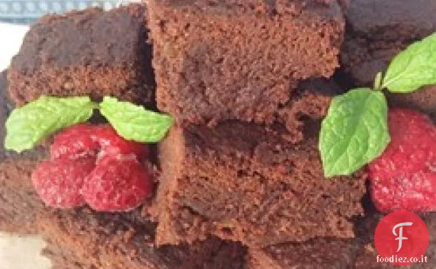 Avocado Burro di arachidi Brownies (Vegan)