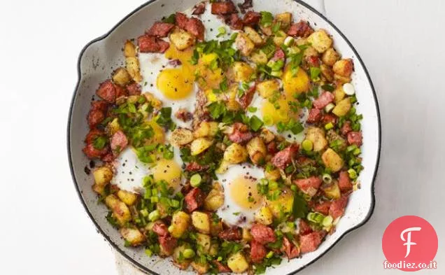 Padella Hash e uova