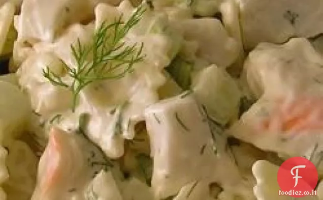 Insalata di pasta fresca all'aneto