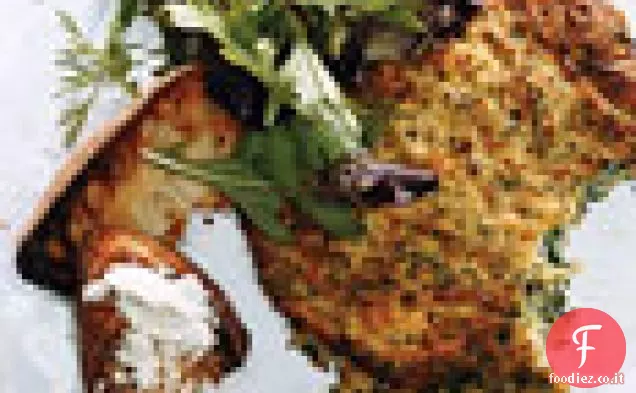 Frittata di zucchine piatte