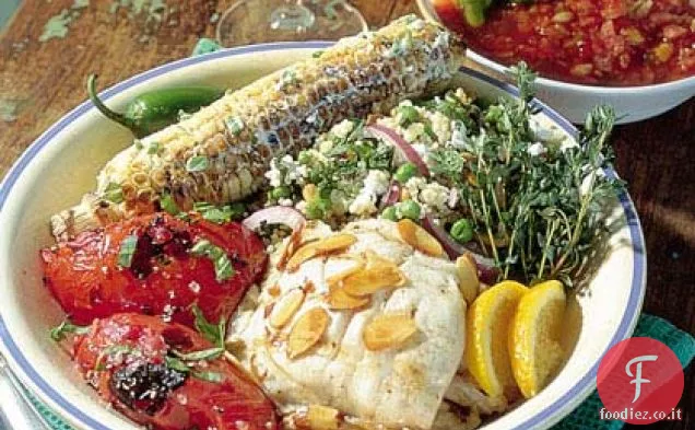 Insalata di pomodori carbonizzati
