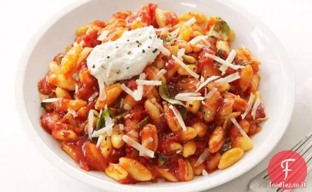 Cavatelli al Pomodoro e Ricotta
