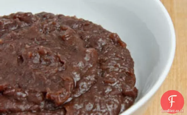 Tsubushian (pasta di fagioli rossi zuccherata giapponese)