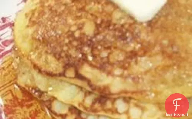 Frittelle di farina d'avena al latticello