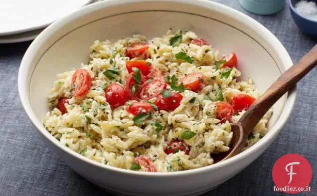 Orzo con Feta e Pomodori