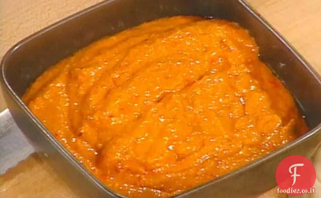 Salsa piccante al peperoncino e noci: Muhammara