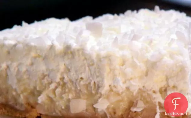 Tagliare le calorie torta di crema di cocco
