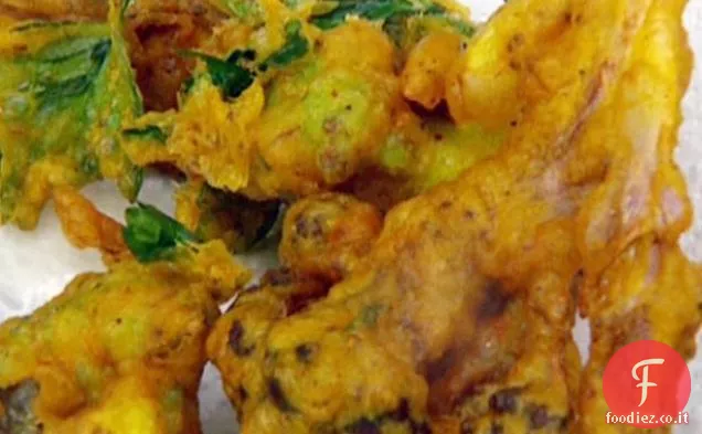 Frittelle di cavolfiore al curry