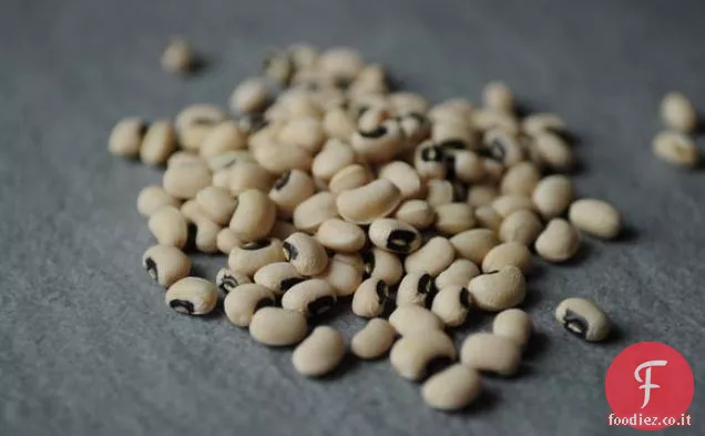 Jalapeno Fonduta di piselli dagli occhi neri