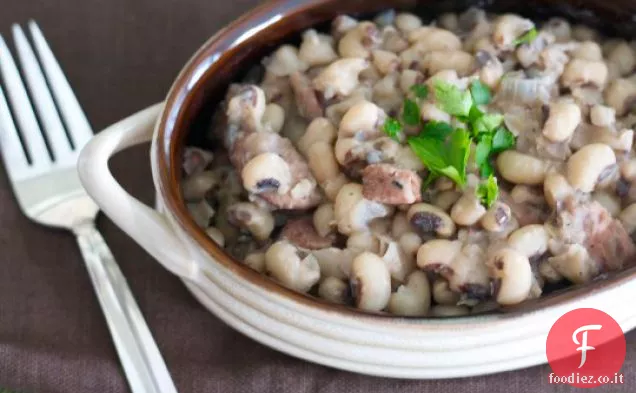 Fortunato Black-eyed Peas Holiday Guest Post Da Megan Di Un dolce