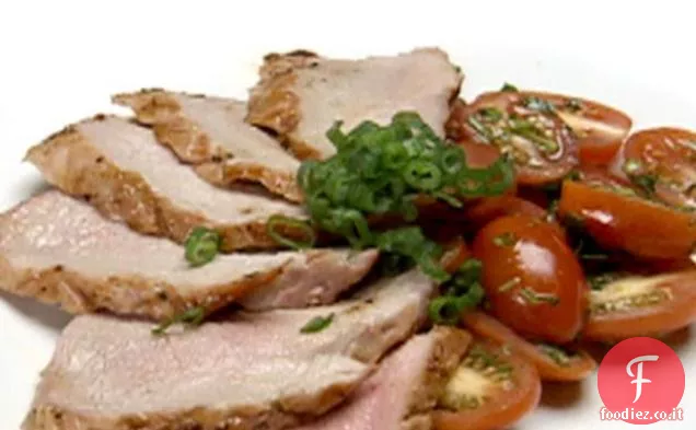 Filetto di maiale con salsa marrone di Digione