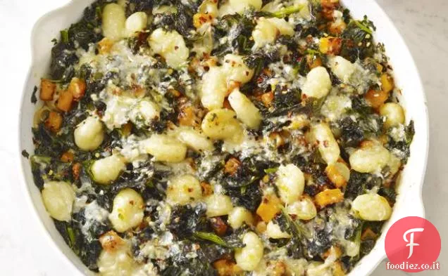 Gnocchi con Zucca e Cavolo Nero