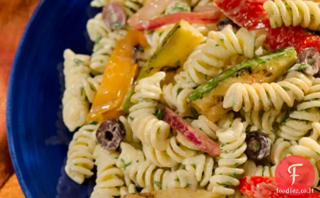 Insalata di pasta con verdure arrosto