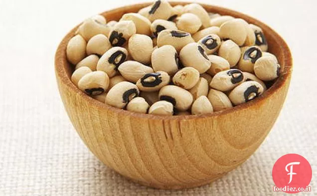 Piselli dagli occhi neri e pasta