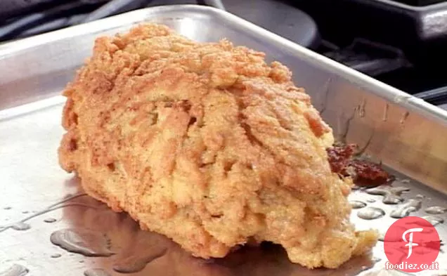 Pollo fritto a basso contenuto di carboidrati