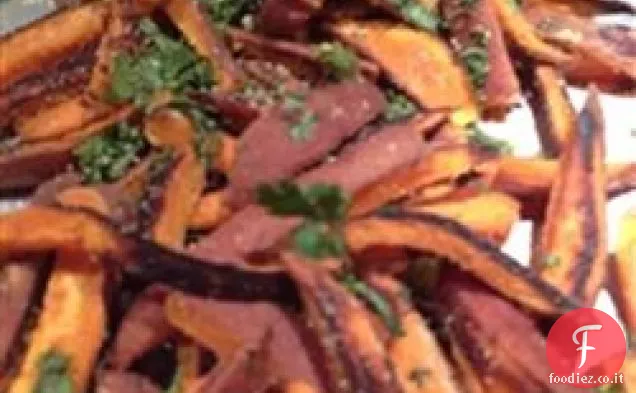 Patatine fritte di fusione della patata dolce