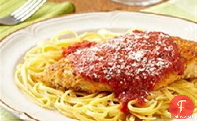 Padella di pollo Italiano Parmigiano