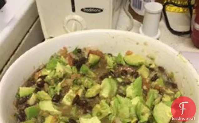 Caviale di Texas con Avocado
