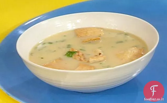 Zuppa di limone e uova