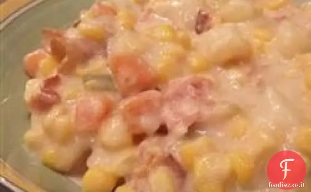 Zuppa di mais stile canadese
