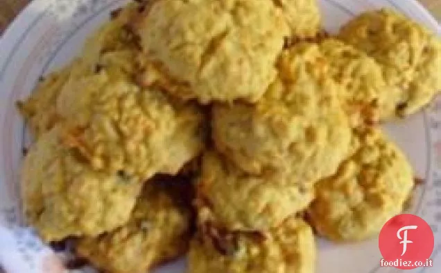Biscotti di carote al miele sani