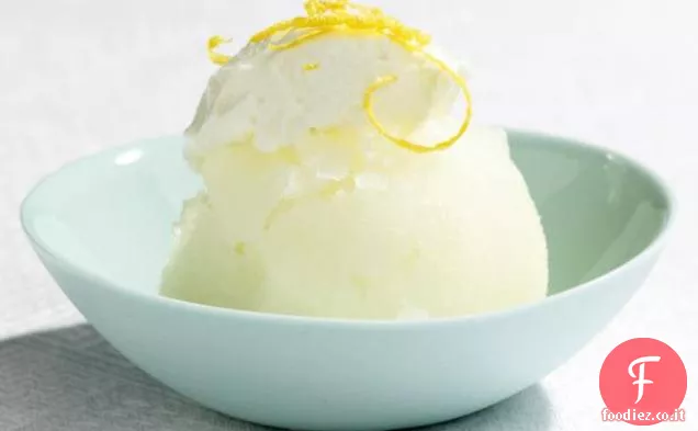 Granita di Ricotta al limone