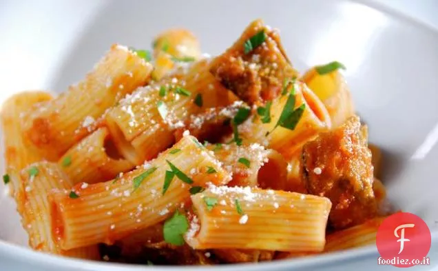 Online Round 2-Melanzane croccanti e pasta