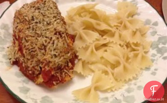 Petto di pollo ripieno italiano