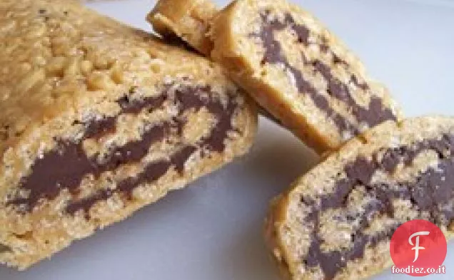 Rotolo di cioccolato ai cereali