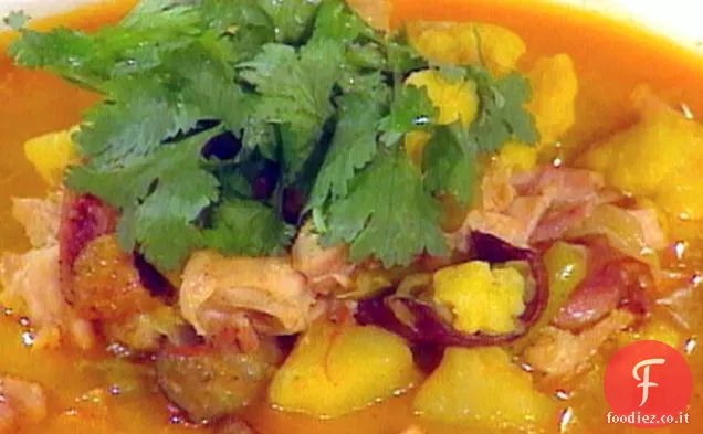 Curry di verdure (con pollo, se vuoi)