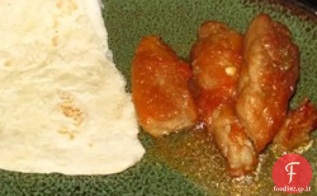 Braciole di maiale e Cile