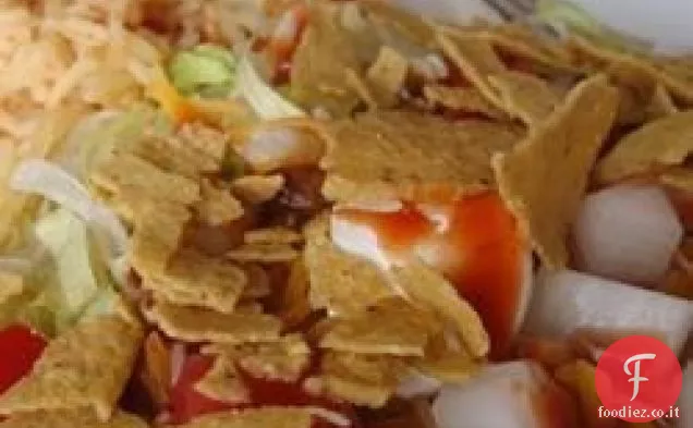 Insalata di taco di Lazy Katie