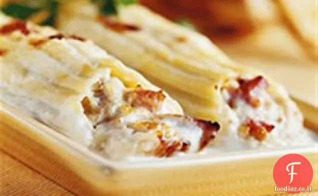 Manicotti di pollo cremoso