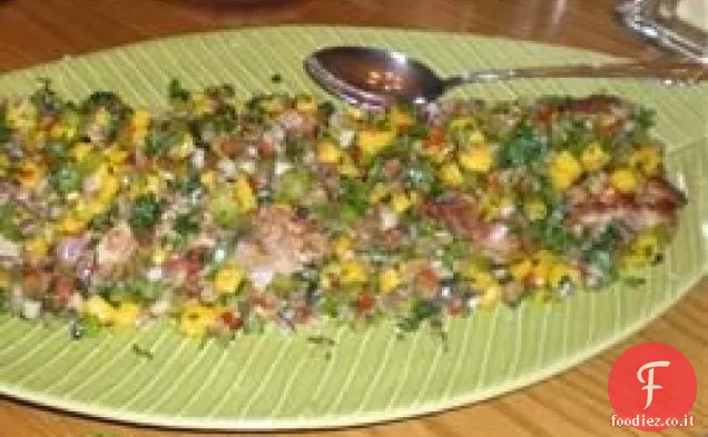 Pollo alla salsa di mango