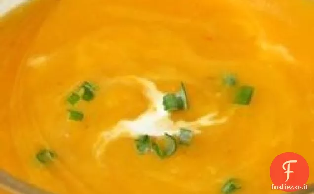 Zuppa di zucca piccante