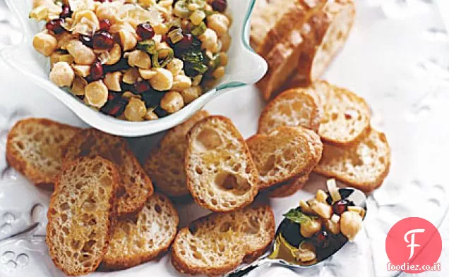 Crostini di Ceci e Menta