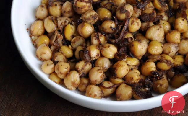 Ceci Speziati con Anardana (semi di Melograno essiccati)