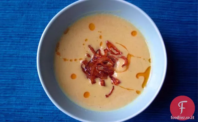 Zuppa di ceci di cocco con citronella