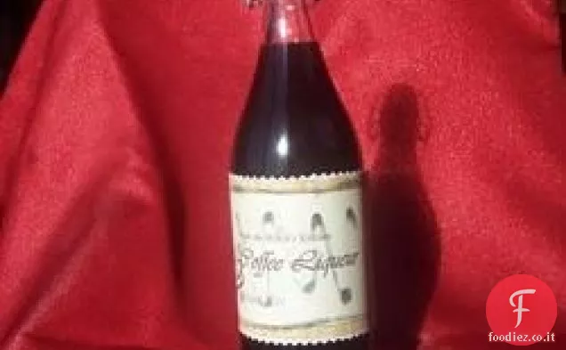 Liquore al caffè fatto in casa