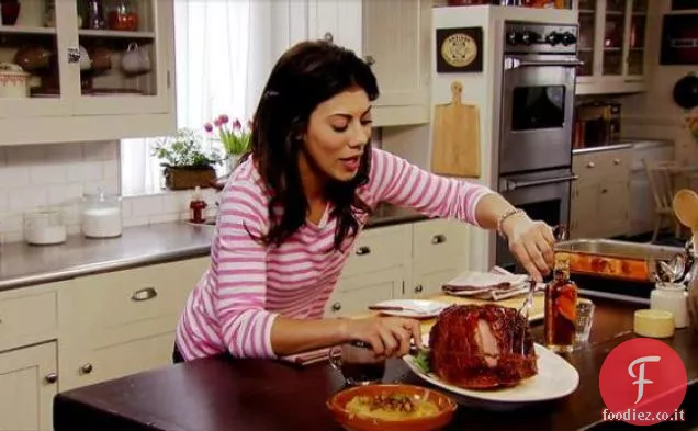 Prosciutto glassato di fichi