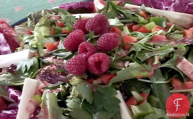 Insalata di Radicchio con Vinaigrette al Lampone
