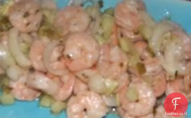 Gamberetti marinati dolci e piccanti di Kiki