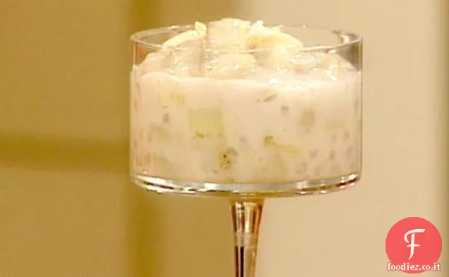 Budino di banana e cocco