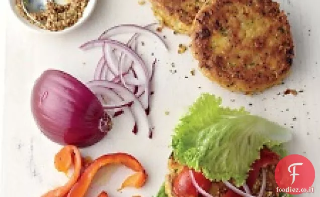 Ceci-Hamburger di riso integrale Veggie