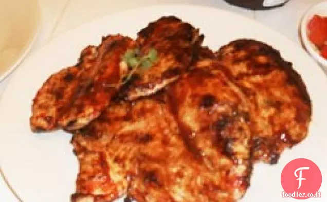 Pollo barbecue tailandese